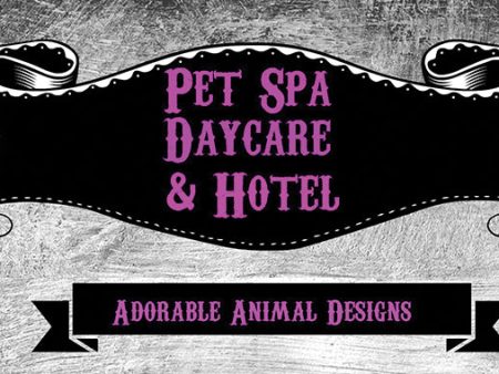 Adorable Animal Designs Pet Spa & Hotel Sale