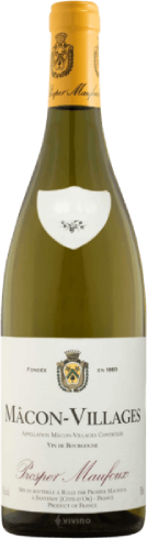 Prosper Maufoux Macon Villages 2021 - 750ml For Discount