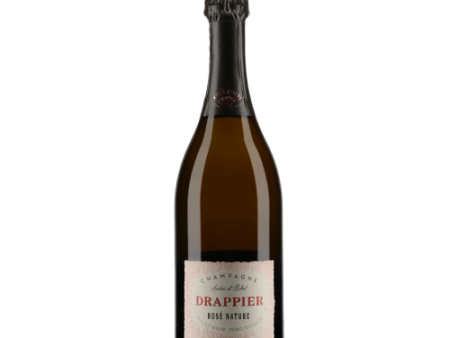 Drappier Brut Nat Rose Zero Dsage Nv - 750ML Hot on Sale