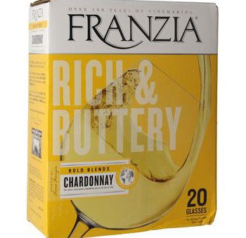 Franzia Rich and Buttery Chardonnay 3L Supply