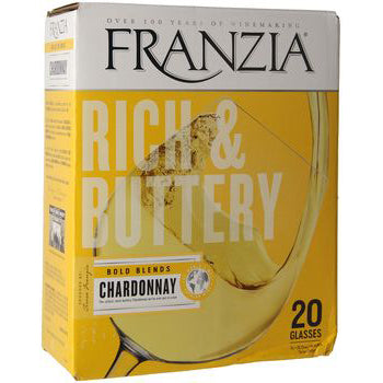 Franzia Rich and Buttery Chardonnay 3L Supply