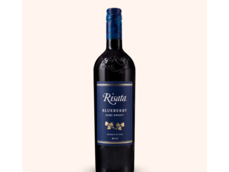 Risata Blueberry Semi Sweet Red Wine-750ML on Sale